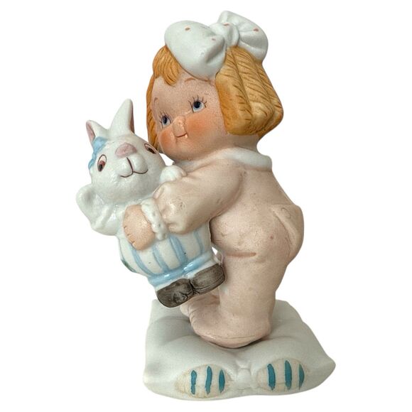 House Global Art Dolly Dingle Figurine Jesus Loves You 725201 Collectible - Picture 3 of 12